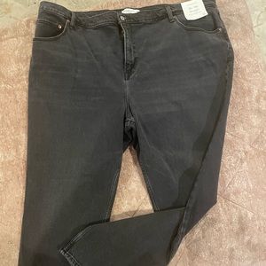 Abercrombie 90’s straight high rise size 37 (24 plus size)